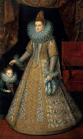 Frans Pourbus The Infanta Isabella Clara Eugenia Archduchess of Austria china oil painting image